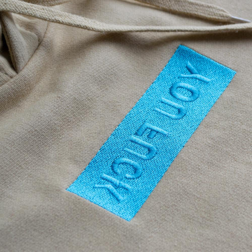 KCUF UOY HOODIE BEIGE by UNDZ - UNDZ Canada