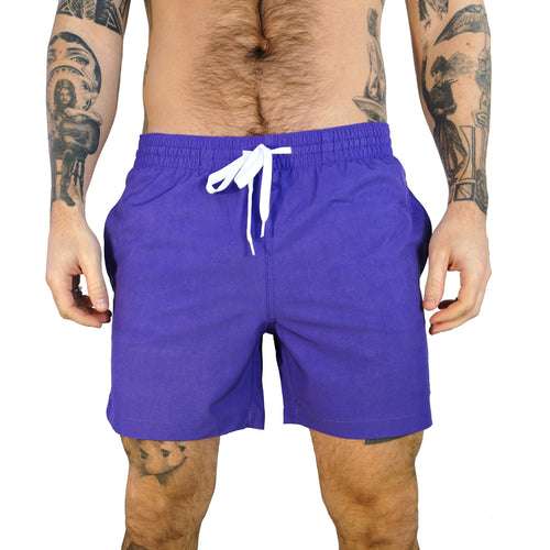 PURPLE SWIM TRUNK by UNDZ - UNDZ Canada