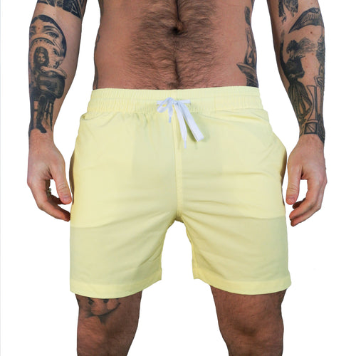 YELLOW SWIM TRUNK by UNDZ - UNDZ Canada