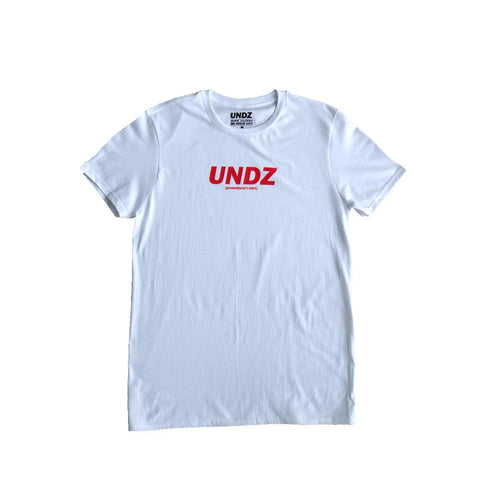 UNDZ PROMOTIONAL T-SHIRT WHITE - UNDZ Canada