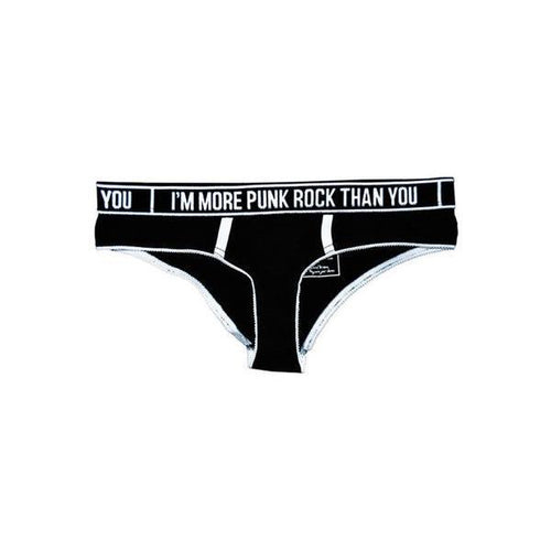 BLACK PUNK PANTIES - UNDZ Canada